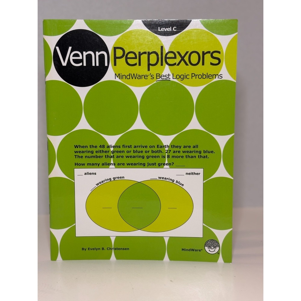 Venn Perplexors Level C/Grades 6-9 (MindWare's Best Logic Problems)